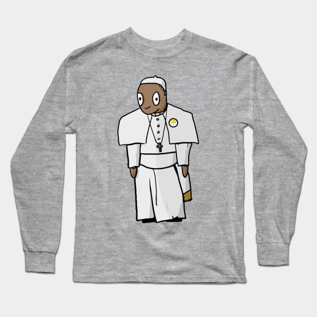I Voted, Pope Long Sleeve T-Shirt by obsidianhoax